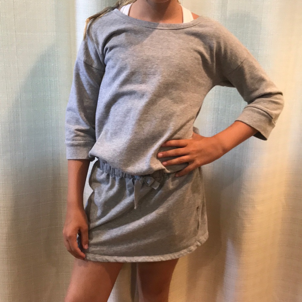 old navy grey dress !!